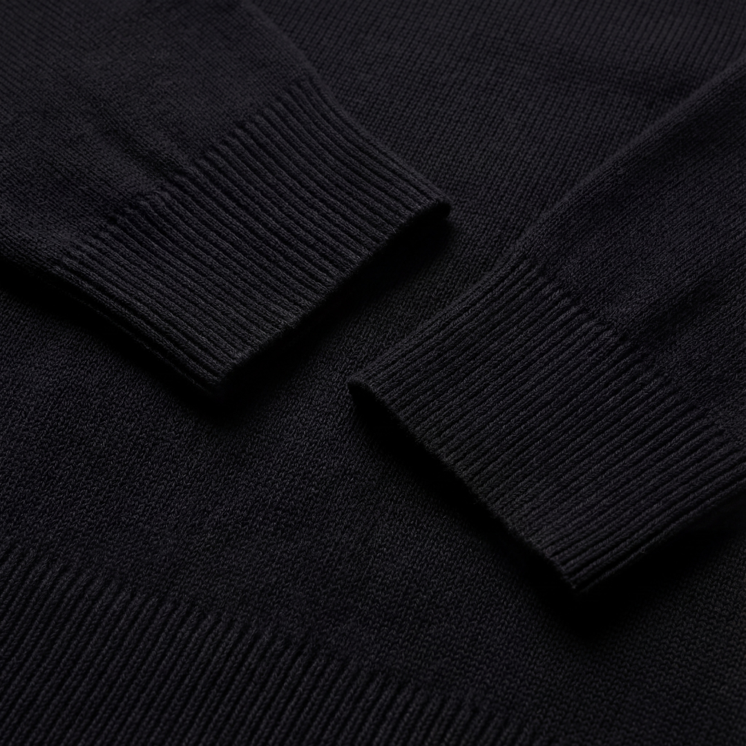 Black Crewneck Sweater