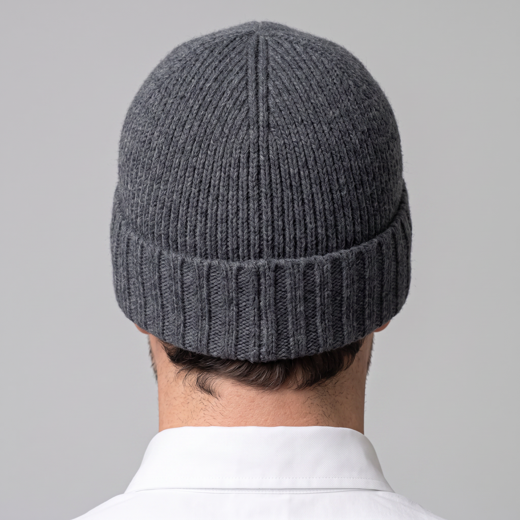 Cashmere Ribbed Beanie