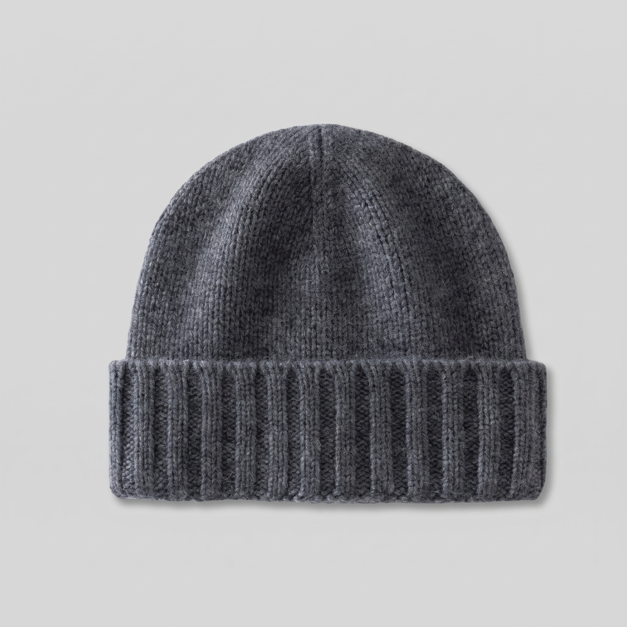 Cashmere Ribbed Beanie
