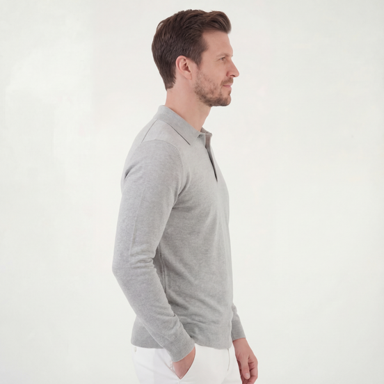 Grey Classic Polo Shirt