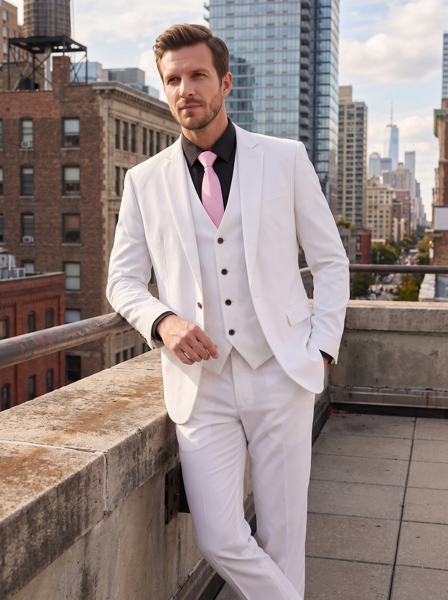 Men's Tailored Two-Piece Suit