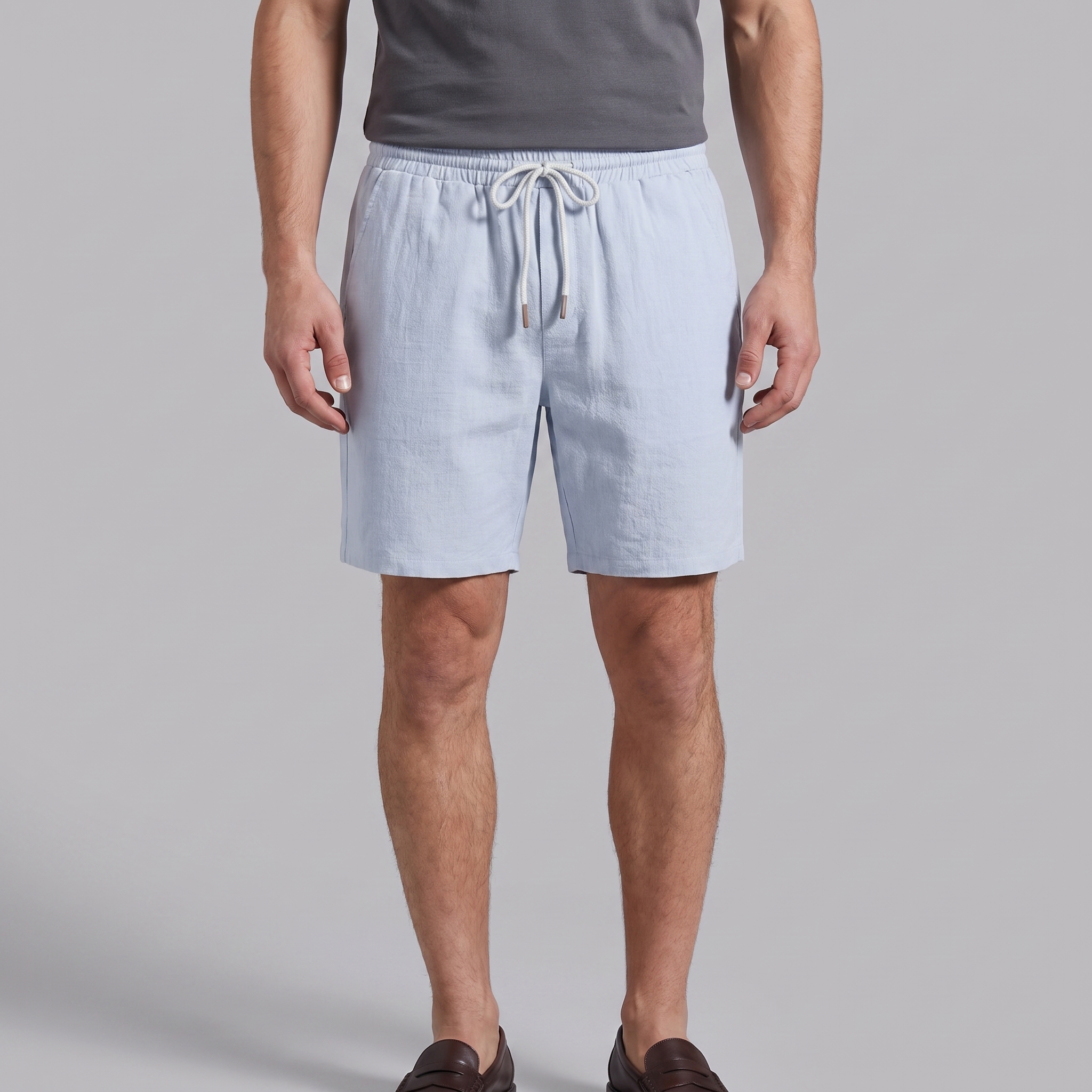 Men's Casual Drawstring Jogger Shorts