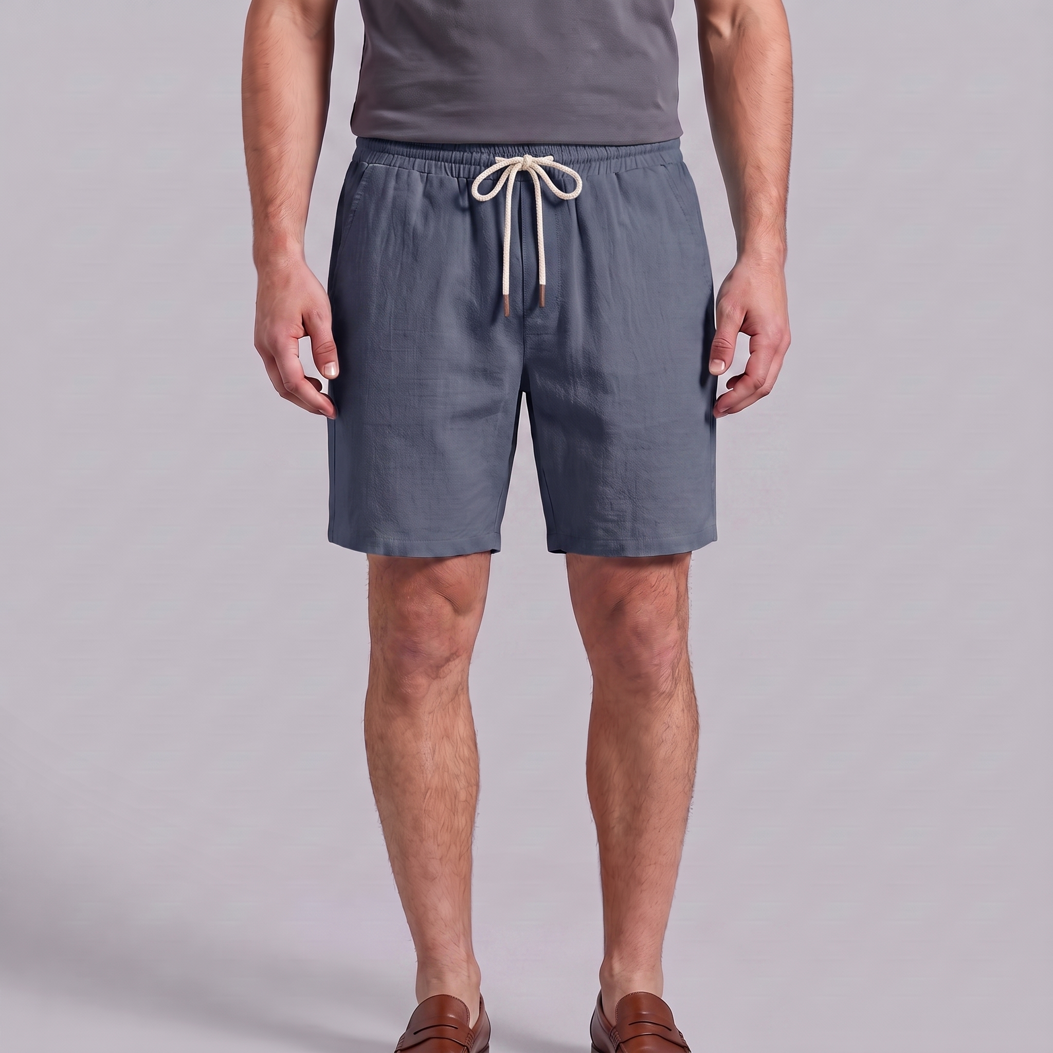 Men's Casual Drawstring Jogger Shorts
