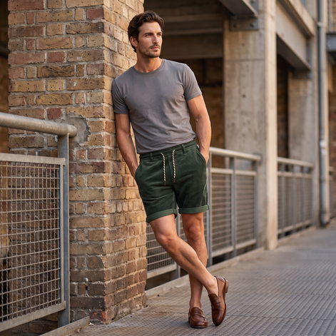 Men's Casual Shorts for Summer Wear