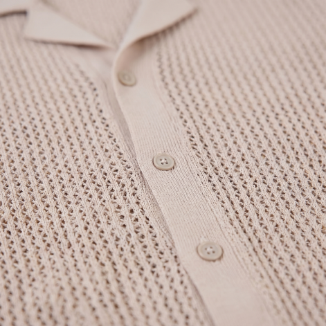 Men's Airy Knit Casual Summer Shirt