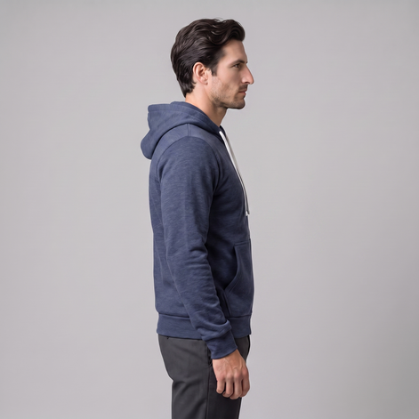 Men's Autumn Fleece Hoodie Vest