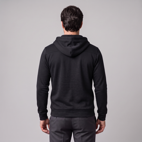 Men's Autumn Fleece Hoodie Vest