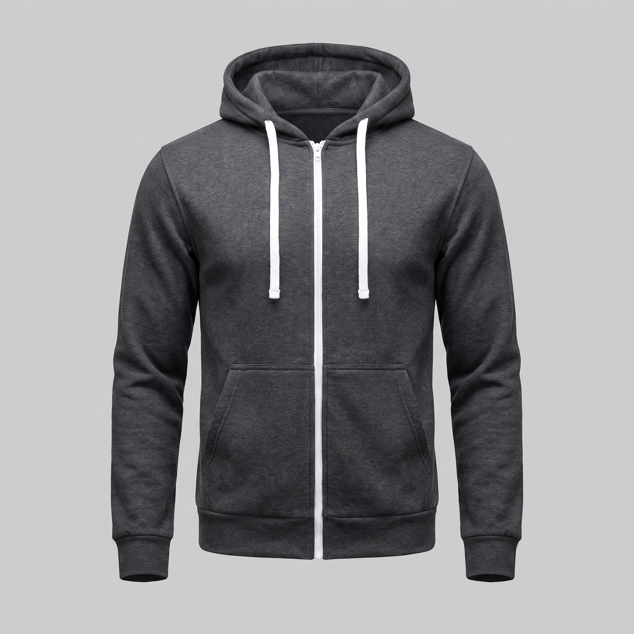 Men's Autumn Fleece Hoodie Vest