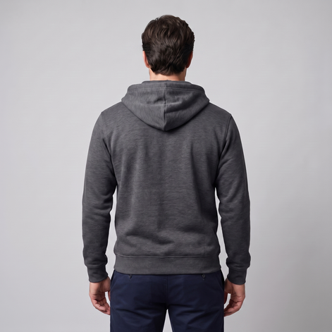 Men's Autumn Fleece Hoodie Vest