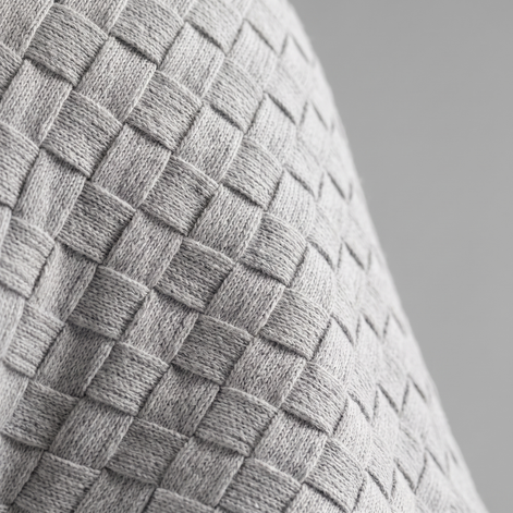 Men's Basket Weave Knit T-Shirt
