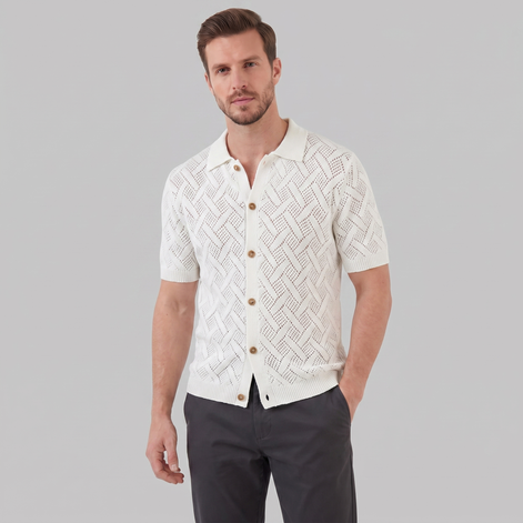 Men's Beach Polo Summer Shirt