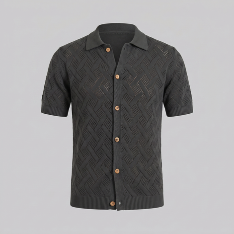 Men's Beach Polo Summer Shirt