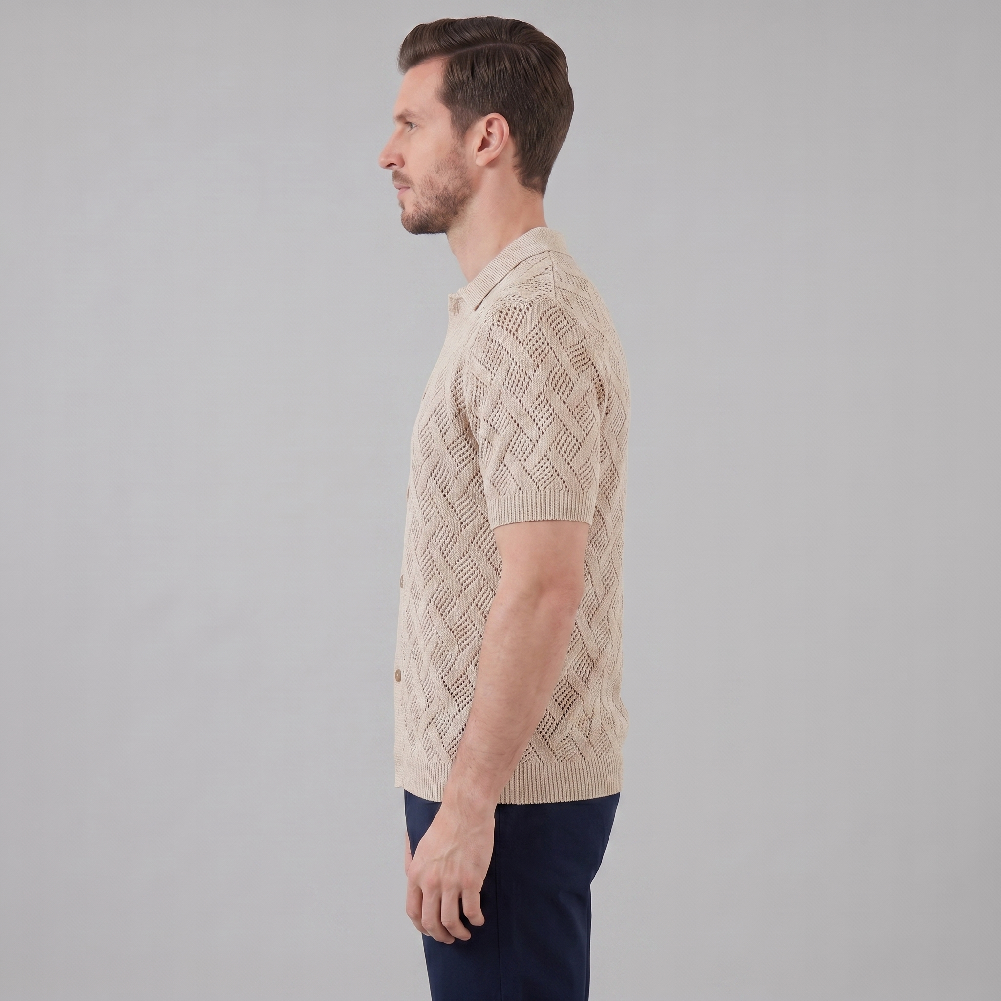 Men's Beach Polo Summer Shirt