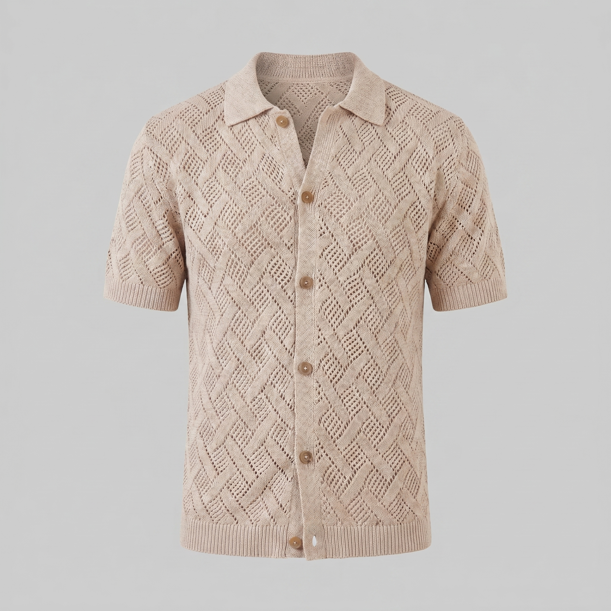 Men's Beach Polo Summer Shirt