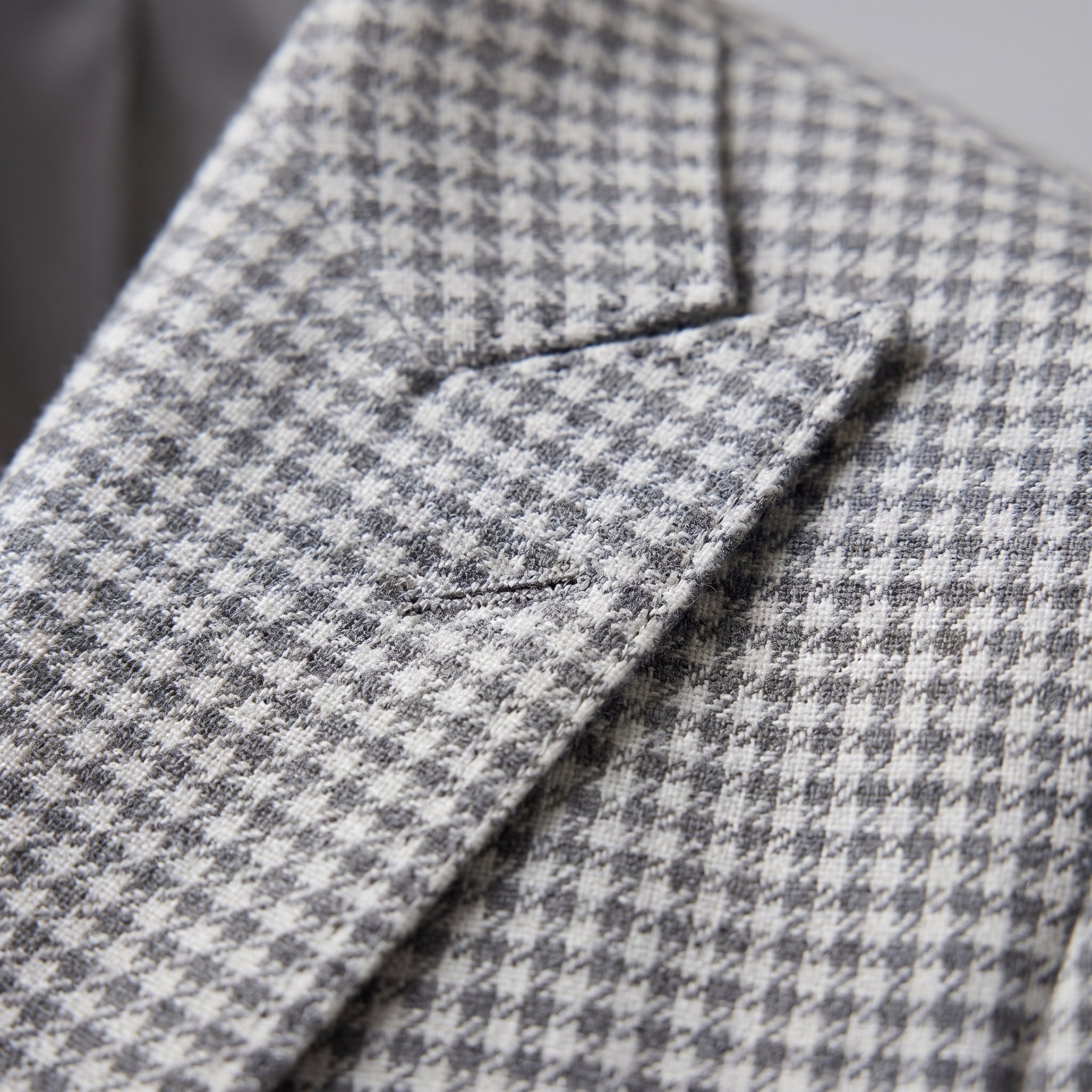 Men's Houndstooth Blazer Jacket for Smart Casual and Formal Wear