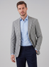 Men's Houndstooth Blazer Jacket for Smart Casual and Formal Wear