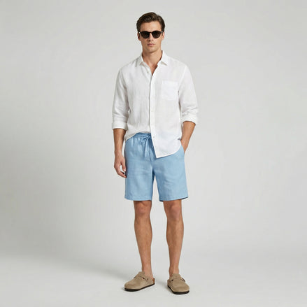 Men's Breathable Linen Summer Shorts