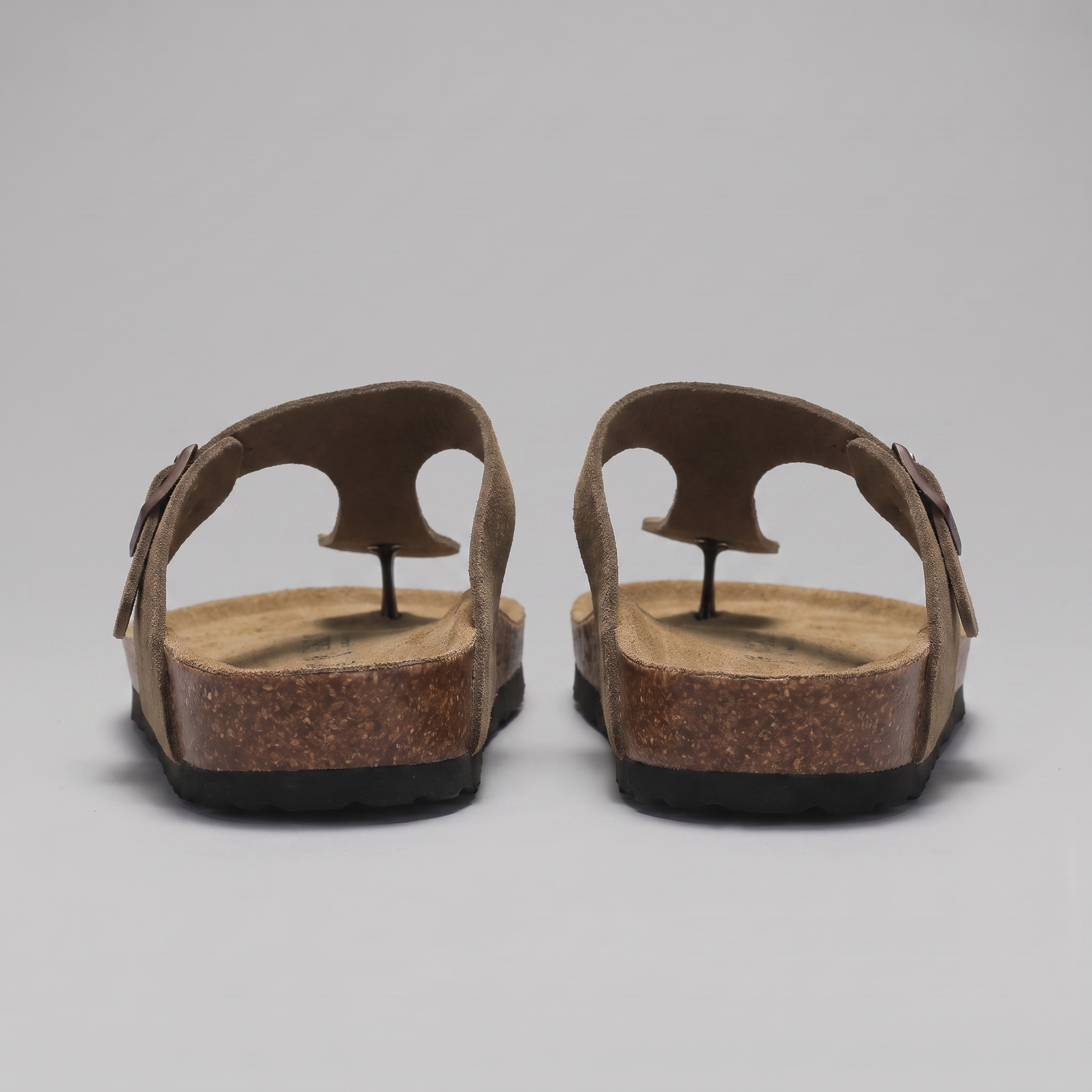 Men's Buckle Strap Flip Flop Sandals
