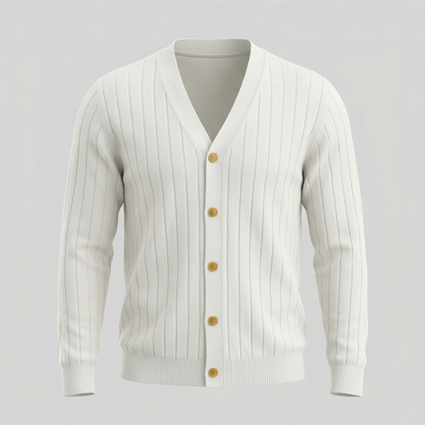 Men's Business Knit Cardigan