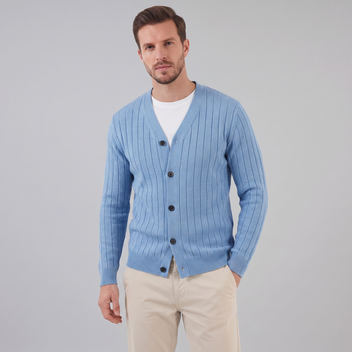 Men's Business Knit Cardigan