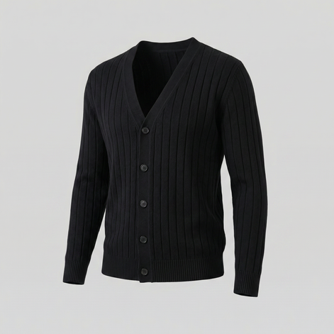 Men's Business Knit Cardigan