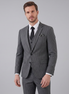Men's Business Striped Blazer Suit Set