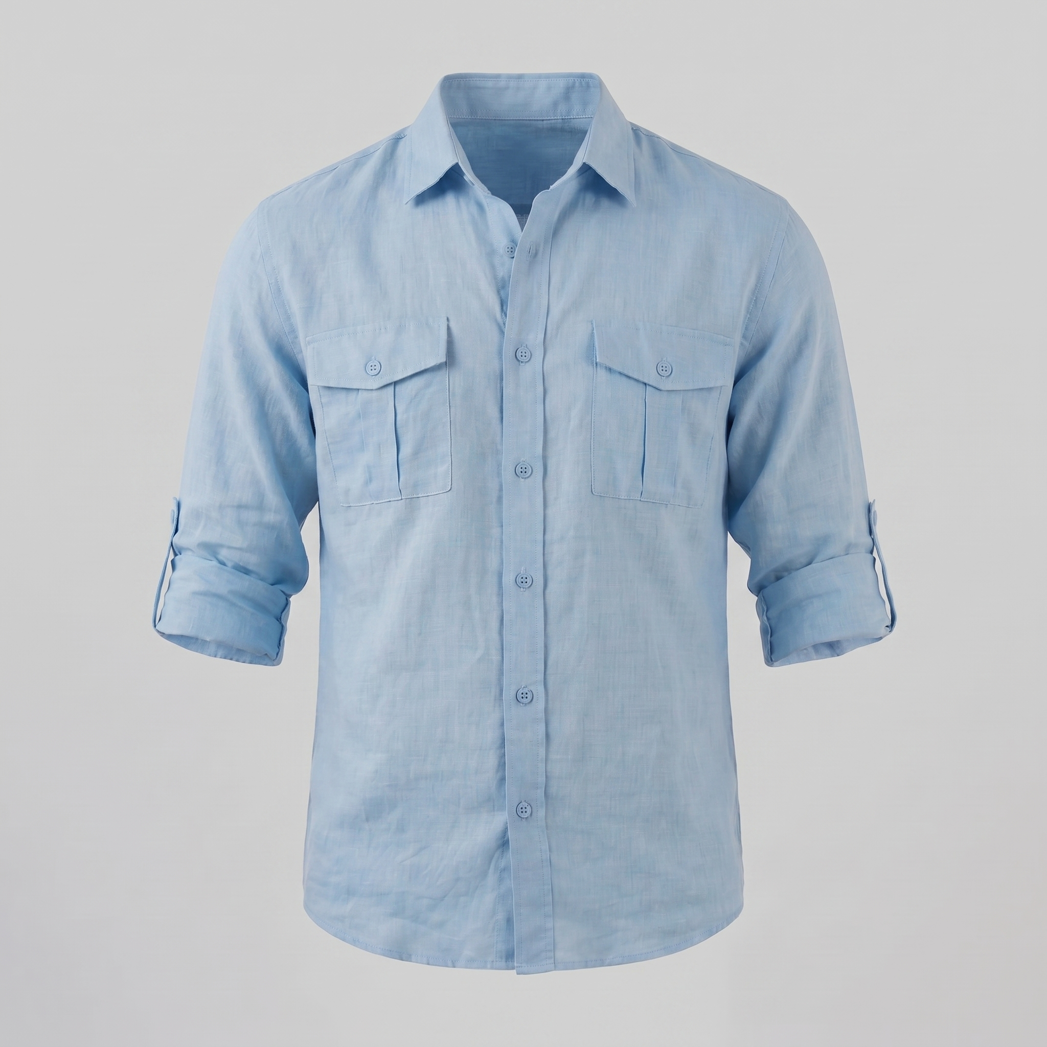 Men's Button-Up Summer Shirt