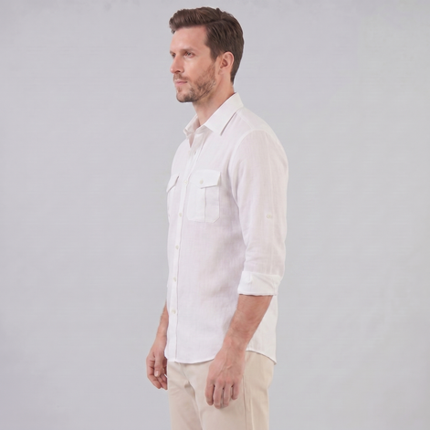 Men's Button-Up Summer Shirt