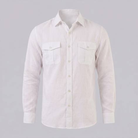 Men's Button-Up Summer Shirt