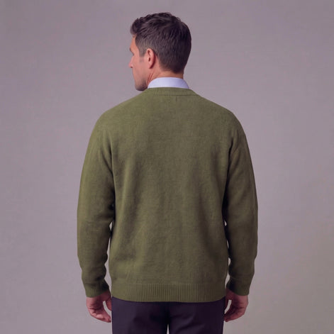 Men's Buttoned Cardigan