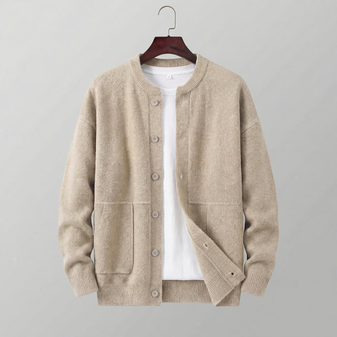 Men's Buttoned Cardigan
