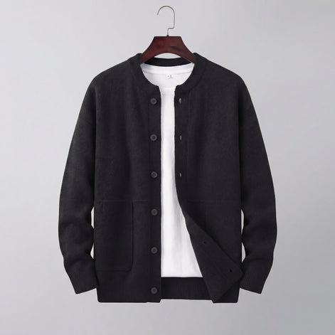 Men's Buttoned Cardigan