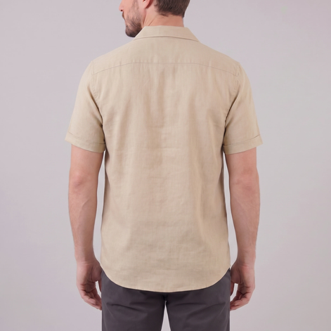 Men's Camp Collar Short-Sleeve Shirt