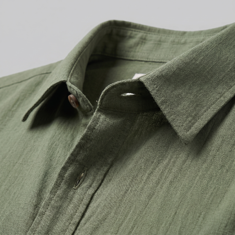 Men's Camp Collar Short-Sleeve Summer Shirt