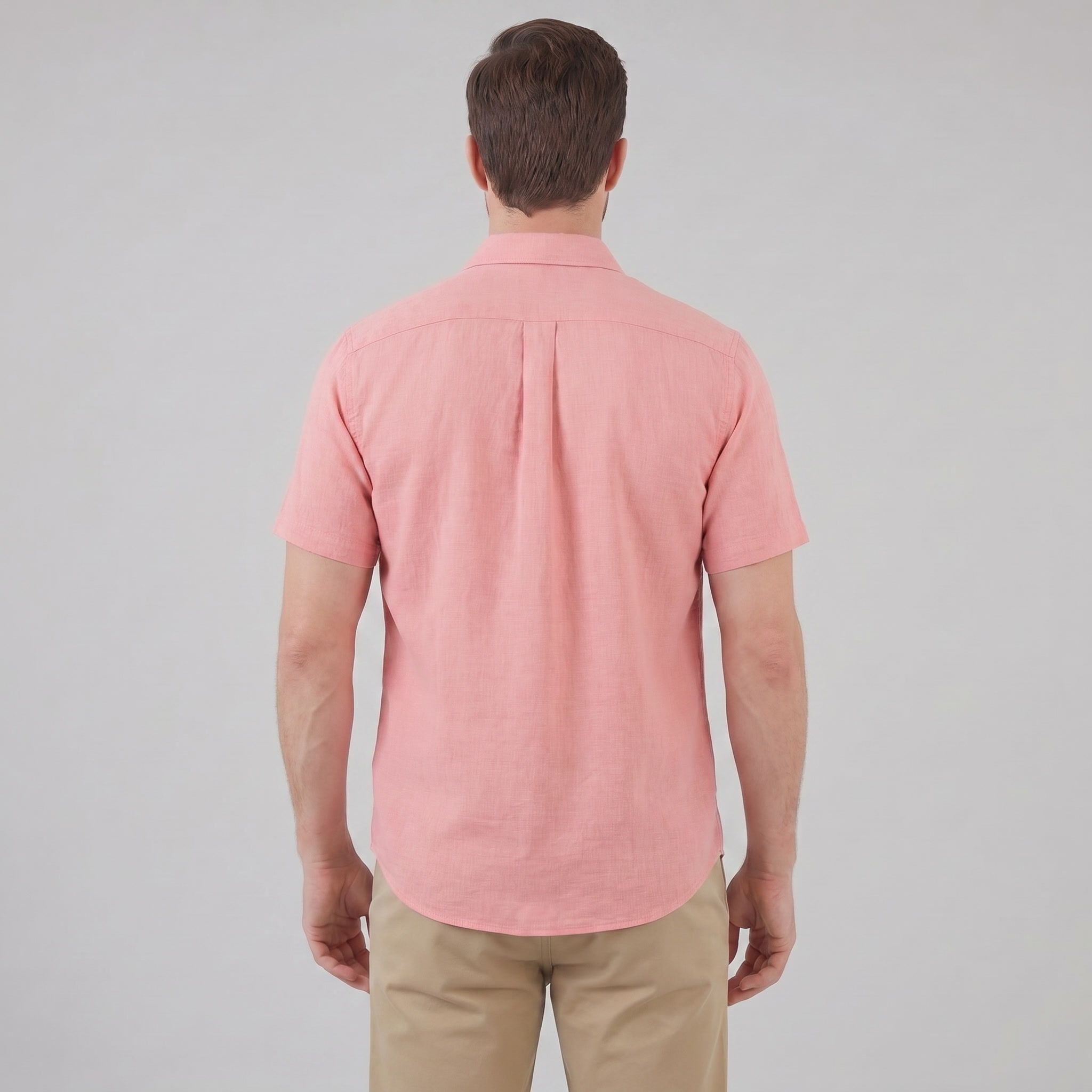 Men's Camp Collar Short-Sleeve Summer Shirt