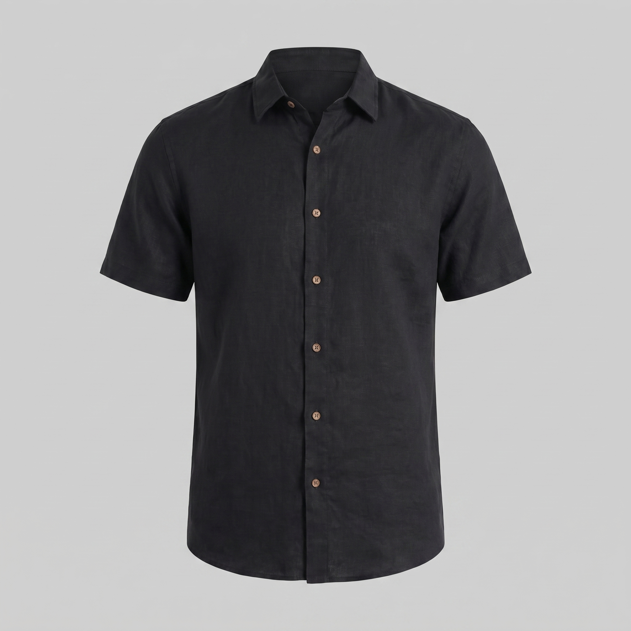 Men's Camp Collar Short-Sleeve Summer Shirt