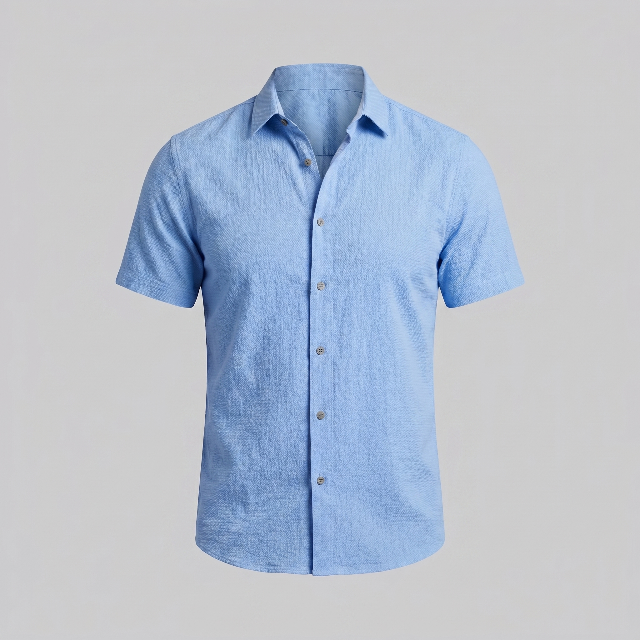 Men's Camp Collar Short-Sleeve Summer Shirt
