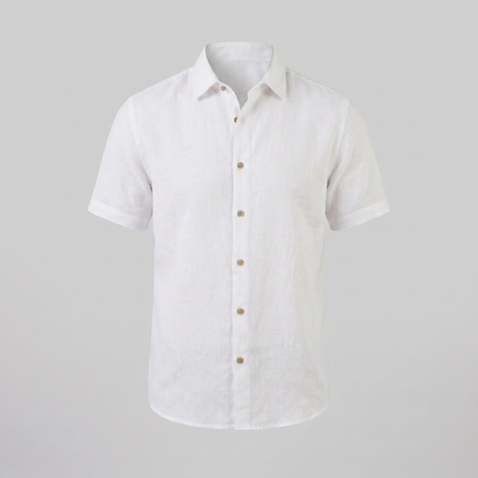 Men's Camp Collar Short-Sleeve Summer Shirt