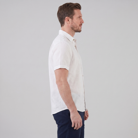 Men's Camp Collar Short-Sleeve Summer Shirt