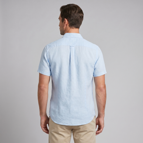 Men's Camp Collar Short-Sleeve Summer Shirt