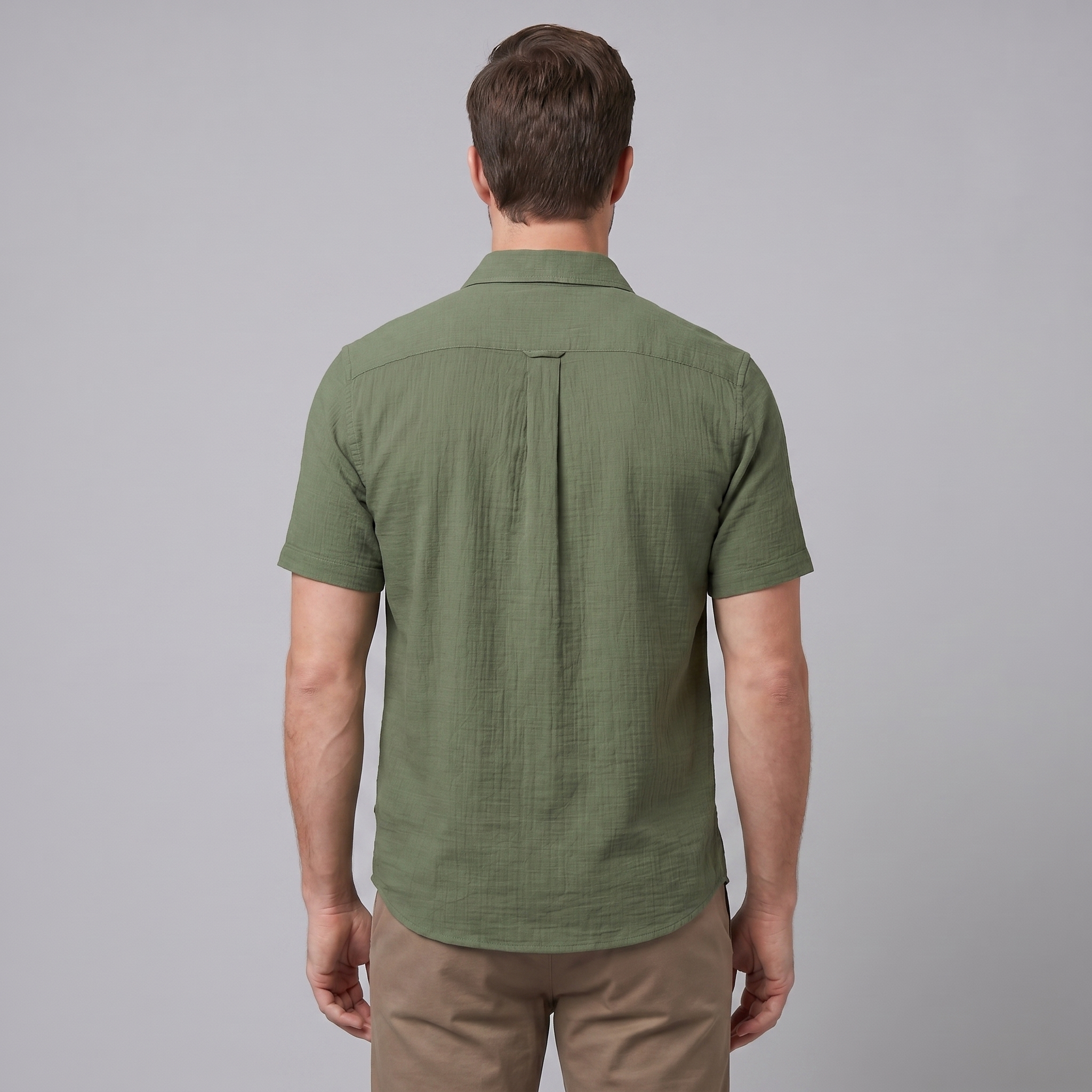 Men's Camp Collar Short-Sleeve Summer Shirt