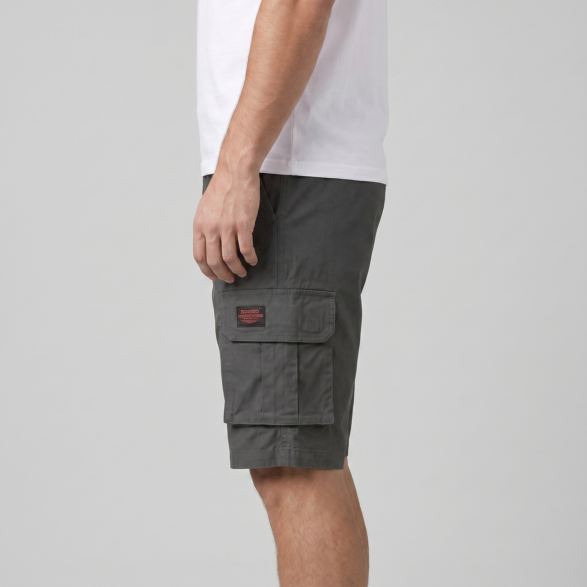 Men's Cargo Shorts with Multiple Pockets