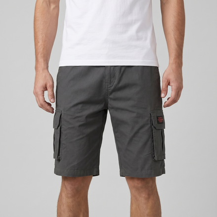 Men's Cargo Shorts with Multiple Pockets