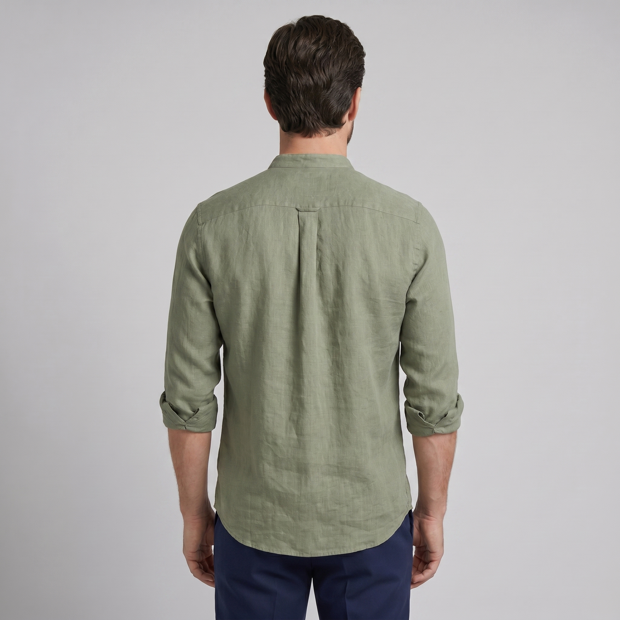 Men's Casual Button-Up Shirt
