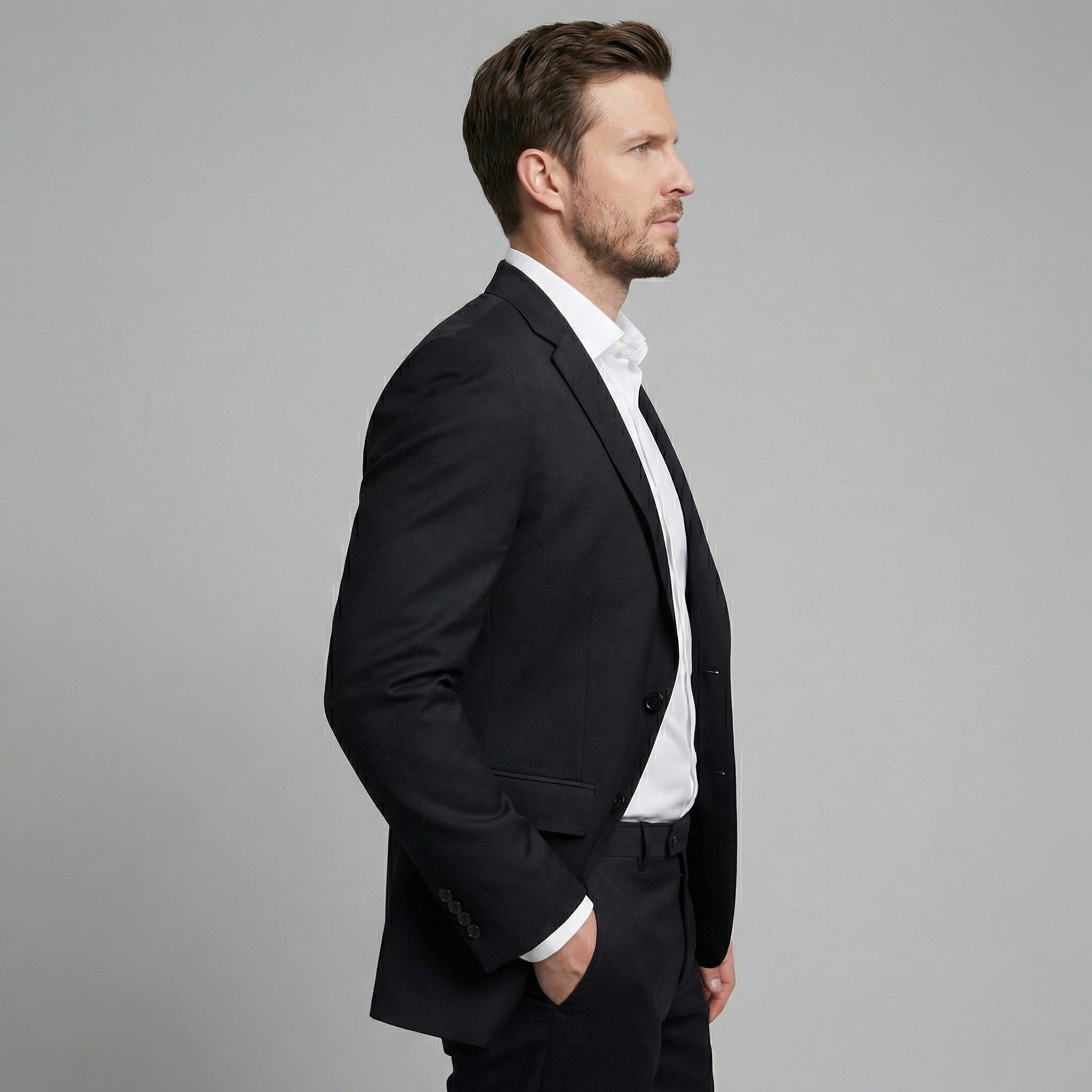 Men's Casual Linen Blazer Jacket