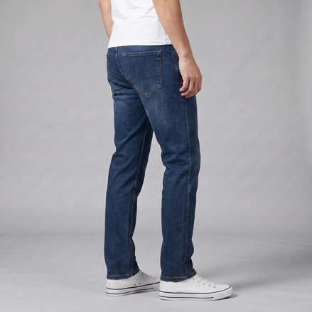 Men's Casual Straight Jeans
