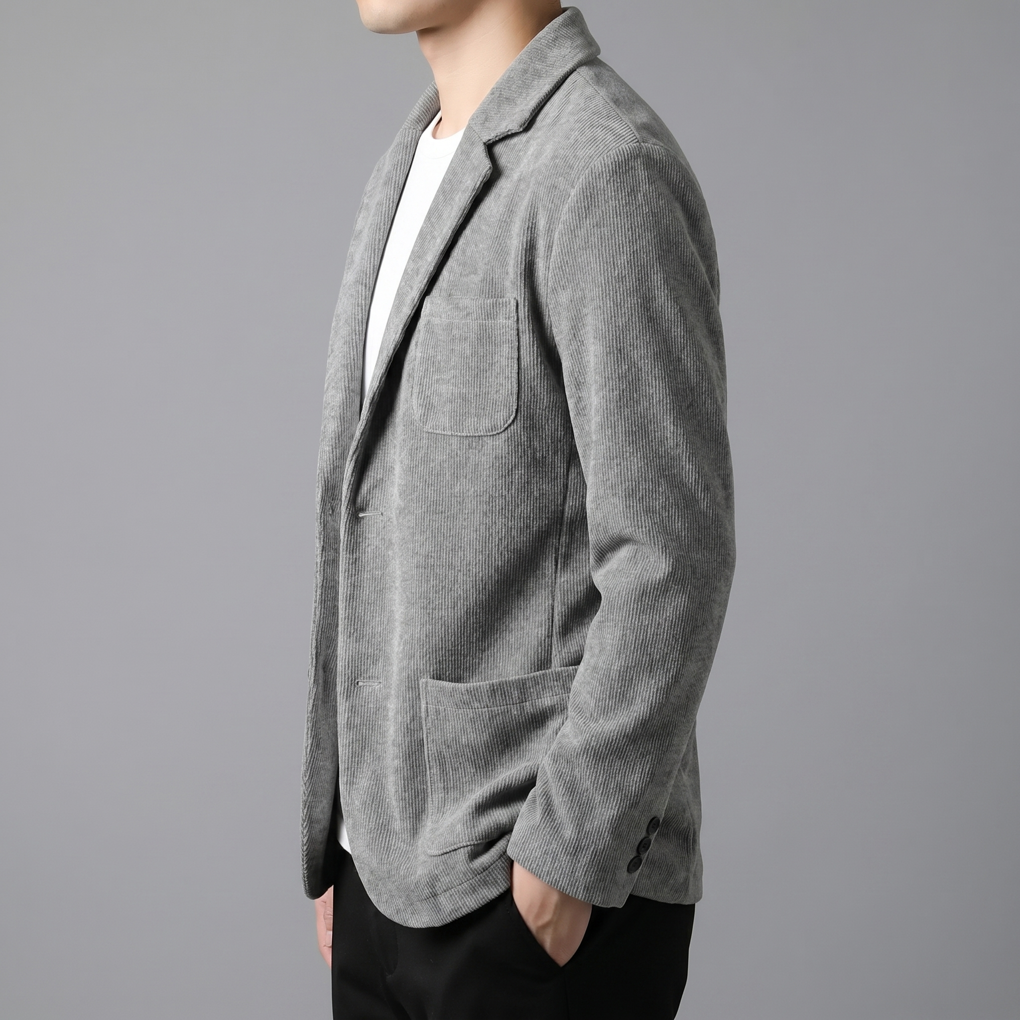 Men's Casual Tailored Fit Jacket