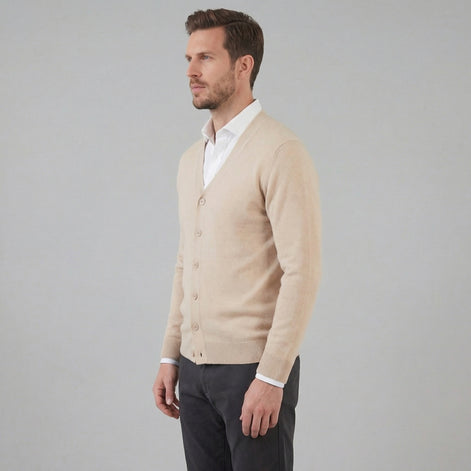 Men's Casual V-Neck Cardigan