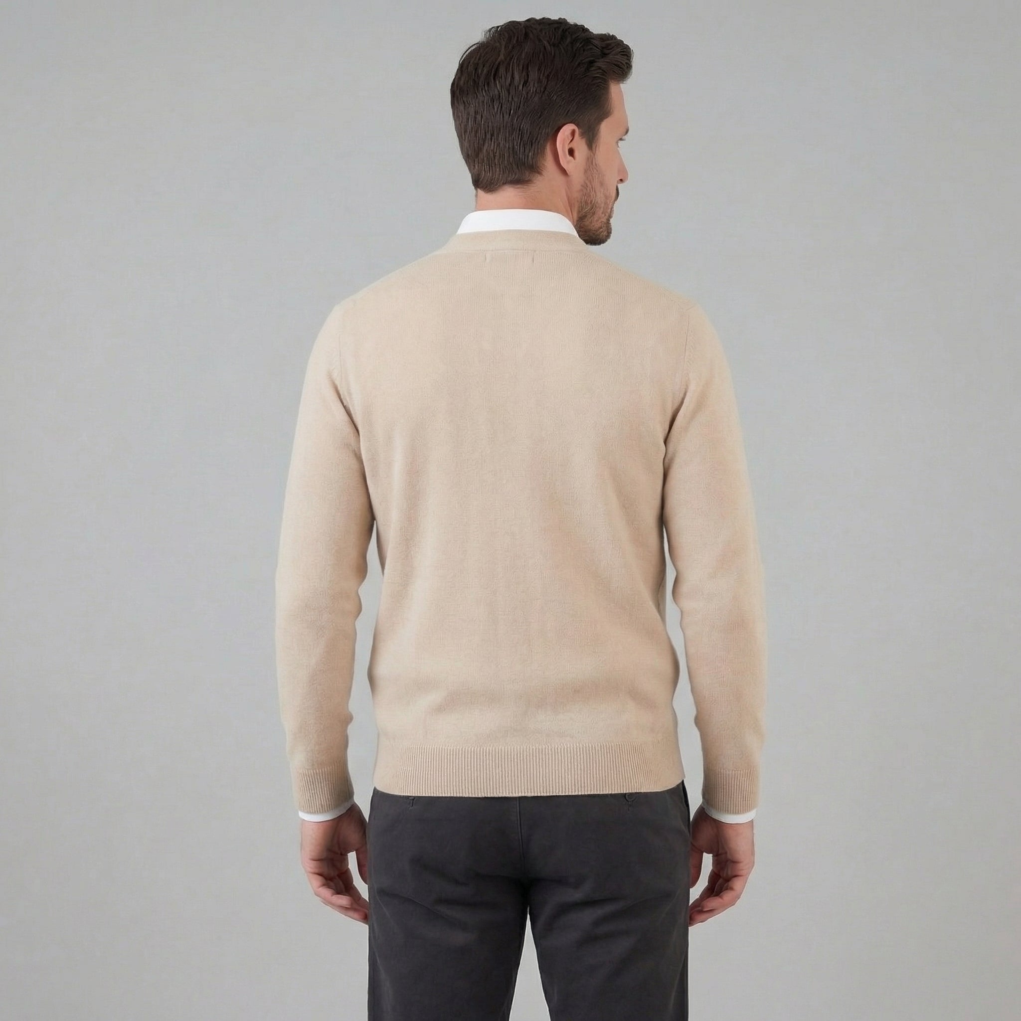 Men's Casual V-Neck Cardigan