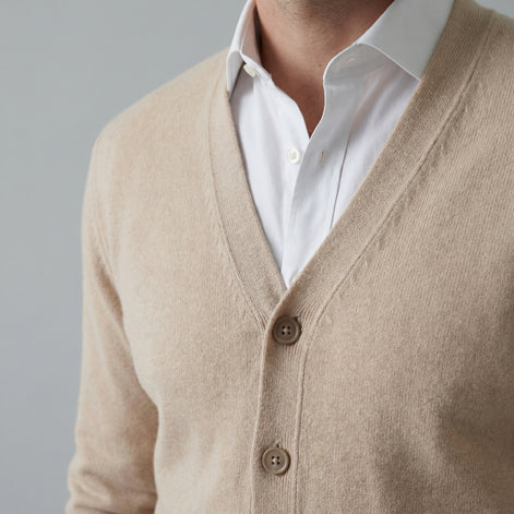 Men's Casual V-Neck Cardigan